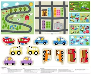 Huggable & Loveable On the Go Book Playmat Stuff Toys Studio e Panel - Picture 1 of 1