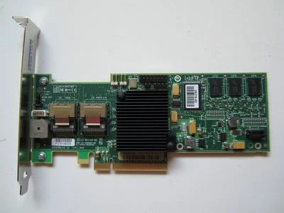 LSI00187 LSI MegaRAID PCI-e SATA/SAS Raid Controller 8708EM2/128MB RAID0/1/10＃ - Image 1 of 2