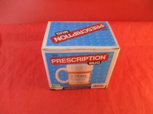 Prescription Coffee Mug NEW! Novelty Gag Gift Coffee Lover Pill Bottle 12 Oz Mug - Picture 1 of 1