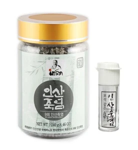 (9 Times Roasted Bamboo Salt) x (240g / Bottle) Insan Bamboo Salt Crystal Type - Picture 1 of 5