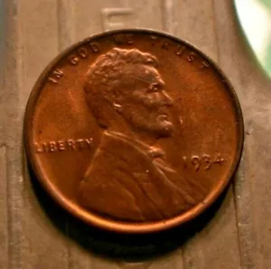 Higher Grade! 1934-P Lincoln Wheat Cent 1c. (#7737) - Picture 1 of 2