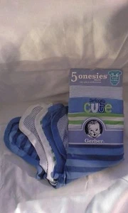 Gerber Baby Jungen 5 Stück verschiedene Einteiler KOSTENLOSER VERSAND - Bild 1 von 1