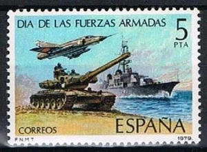 Spanje postfris 1979 MNH 2417 - Dag van het Leger - Picture 1 of 1