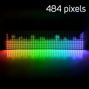 WS2812B Led Digital Panel Matrix Screen 5050 RGB Addressable 64/256 Pixels DC5V - Picture 1 of 18