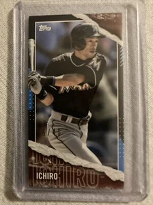2020 Topps Rip Mini Ichiro Suzuki Black Parallel 06/40 Online Exclusive - Picture 1 of 3