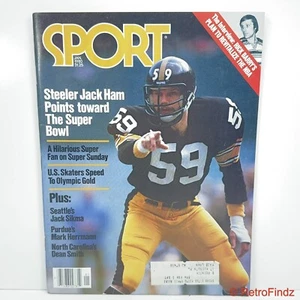 SPORT Magazine JACK HAM Steelers Jan 1980 NFL Football - Picture 1 of 9