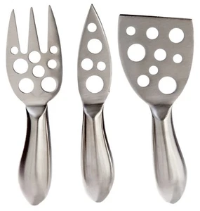 Small Cheese Tool Set, Stainless Steel (3 Pieces) - Picture 1 of 1