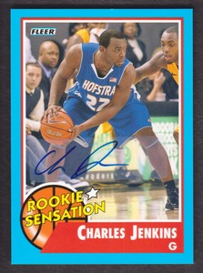 2011-12 Fleer Retro Autograph Basketball #77 Charles Jenkins Auto