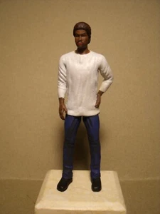 FIGURA 1/18 RÁPIDO Y FURIOSO TEJ PARKER VROOM PINTADA LUZ VERDE MATE - Imagen 1 de 8
