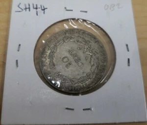 1923 French Indo-China Silver 20 Cents - Picture 1 of 4