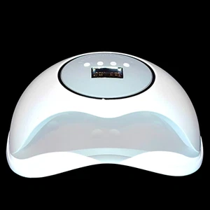 Lámpara de uñas LED/UV 2 en 1 (blanca) BQ-72W digital NUEVA con manual - Imagen 1 de 4