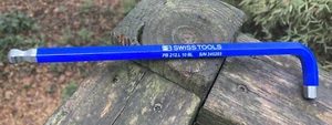 PB Swiss Tools PB 212.L 10 BL Chiave a L Esagonale Arcobaleno Lunga 10 mm, 220 mm - Foto 1 di 3