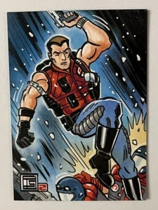 G.I. Joe Marauder Mercer Personal Sketch Card Tim Shinn Art - Picture 1 of 1