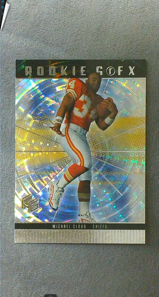 1999 Upper Deck HoloGrFX #78 Michael Cloud RC Chiefs - Image 1 of 2