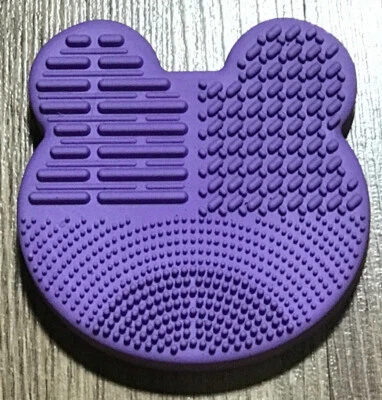 Herramienta limpiadora de cepillo de maquillaje - Almohadilla de lavado alfombrilla cepillo de maquillaje cosmético limpiador Foto 1 de 4