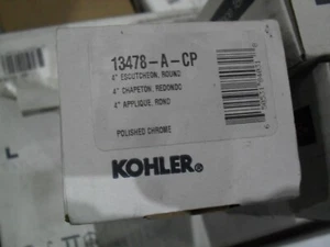Kohler 13478-A-CP 4" Escutcheon Round Chrome - Picture 1 of 1