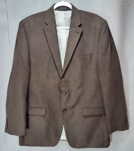 Lauren Ralph Lauren Giacca Blazer Uomo 44L Singolo Petto 2 Bottoni Ufficio Marrone - Foto 1 di 18