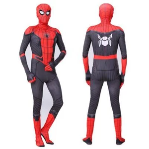 Boy Kids Spiderman Cosplay SpiderMan Far From Home Costume Jumpsuit Book Week - Picture 1 of 7