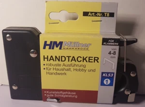 Tacker Handtacker T8 HMMüllner 4-8mm für klammern Typ 53 /530 - Bild 1 von 1