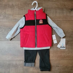 New! Baby Boys' Kids Headquarters 3 Piece Set Size 12 months - Picture 1 of 12