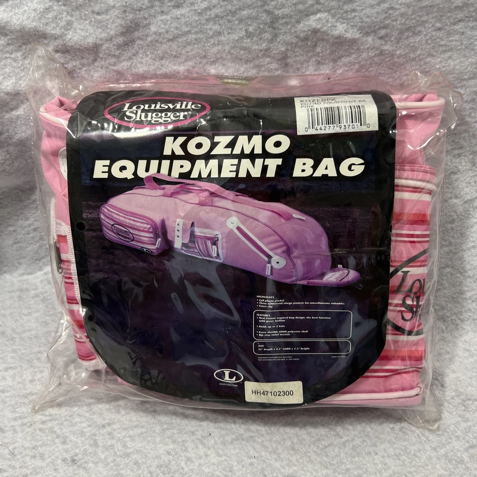 Bolso de Bate Equipo Béisbol Softbol Louisville Slugger Kozmo, Rosa Blanco Foto 1 de 4