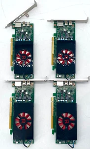 4X DELL NDRG5 AMD RADEON RX 550 4GB GDDR5 PCIe-3.0x8 DP /mDP 1.4a GRAPHICS CARDS - Afbeelding 1 van 10