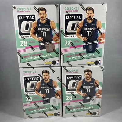 4x 2020-21 Donruss Optic NBA Blaster caixa lacrada lote de 4 Anthony Edwards Hunt 🔥 - Imagem 1 de 4