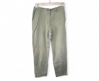 L.L. Bean Women's Light Green Pants - Image 1 of 4