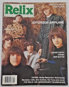 RELIX MAGAZINE No. 2 1987, JEFFERSON AIRPLANE / FRANK ZAPPA / PINK FLOYD / JORMA - Picture 1 of 7