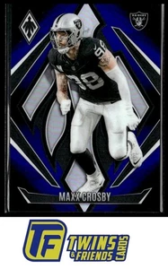 2024 Panini Phoenix #107 Maxx Crosby Blue Fade #/249 - Foto 1 di 2