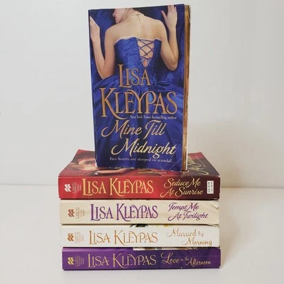 Серия Hathaways No1-5 Лот Книг PB Лиза Клейпас Все Шаги Романтика  - Изображение 1 из 4