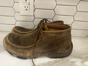 Twisted X Herren "The Original" Chukka Driving Mokassin MDM0003 Bomber Größe 7 1/2W 7,5 - Bild 1 von 11