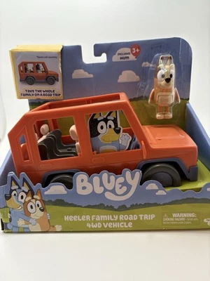 Moose Toys Bluey Family Cruiser Set Acción - Figura Bingo - Nuevo Foto 1 de 2