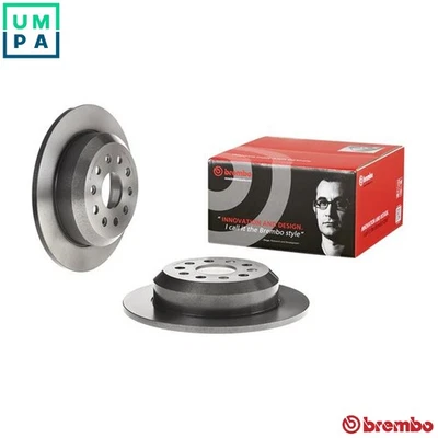 2x BRAKE DISC 08.N352.11 FOR JEEP ECX/EC1 2.0L EBH 2.1L 4cyl WRANGLER IV - Image 1 of 4