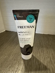 Freeman Exfoliating Scrub Mask Charcoal Coconut 1.5oz~ Sensitive Skin New - Picture 1 of 3