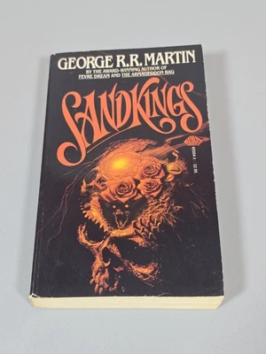 SANDKINGS by George R.R. Martin (1986) 1st Edition, 1st Printing Baen Paperback - Image 1 of 4