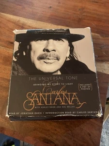 Carlos Santana - The Universal Tone (16 CD Audio Book - 2014 - Hachette Audio) - Picture 1 of 4