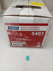 US Motors 5461 Rescue 5,6" Direct Drive Gebläsemotor, 208-230V, 1/2-1/6 PS, 1075 - Bild 1 von 3