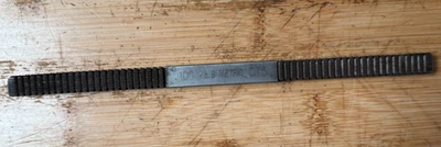 General Tools Metric #8 Thread Repair File 0.75,1.00,1.25,1.50,1.75,2.00,2.5,3.0 - Image 1 of 4