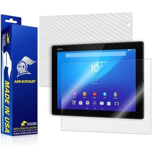 ArmorSuit MilitaryShield Sony Xperia Z4 Tablet Screen Protector + White Carbon - Picture 1 of 6