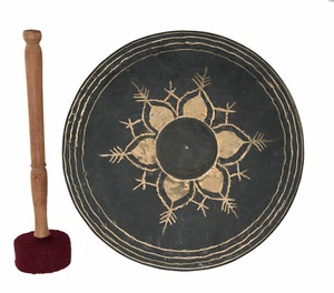 Gong Birman 28 CM 980g Made Hand Yoga Meditation Kundalini a Grade #27096 - Picture 1 of 6