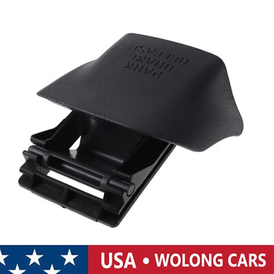 Manija de desbloqueo de palanca de freno de mano negra apta para Dodge Ram 2500 1500 3500 Foto 1 de 4