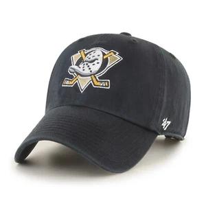 47 Marca Vintage Anaheim Ducks ¡Sombrero de Limpieza! Gorra retro de papá de la NHL con logotipo de Mighty Ducks - Imagen 1 de 2