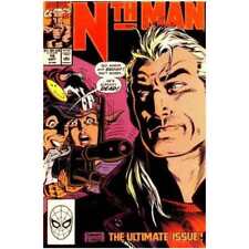 Nth Man The Ultimate Ninja #16 in Near Mint minus condition. Marvel comics [i%