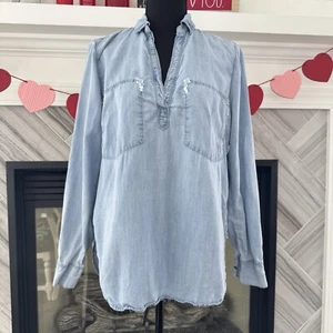 Lou & Grey Denim Small Top - Bild 1 von 2