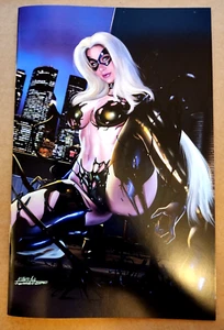 Geezer Comics Cover Gallery Rocha Venomized Black Cat Virgin NM - Bild 1 von 2