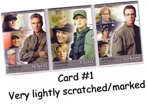 Stargate Heroes - 90 Card Basic/Base Set - Card #1 Very Slightly Imperfect & P1 - Picture 1 of 9