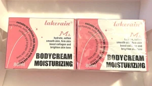 Lote de 2 Crema Corporal Hidratante Lakerain 80 ml Cada Nueva Exp 10/26 - Imagen 1 de 2