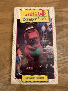 Barney And Friends Carnival Of Numbers VHS Time Life 1992 Vintage Rare - Picture 1 of 9