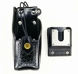 MOTOROLA LEATHERSMITH CARRY CASE HOLSTER W/STRAP & CLIP MC2000 - Picture 1 of 12